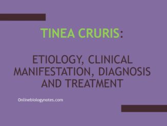 Tinea cruris: etiology, clinical manifestation, diagnosis and treatment