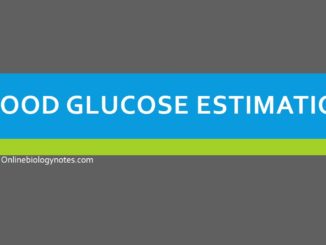 Blood Glucose: normal value, clinical significance and methods of estimation