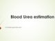 Blood Urea: normal value, clinical significance and methods of estimation