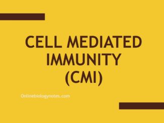 Cell mediated immunity (CMI): Antigen Specific and Non-specific CMI