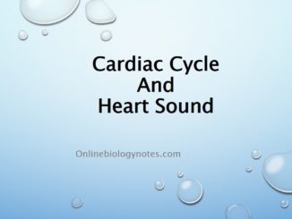Cardiac cycle and heart sound