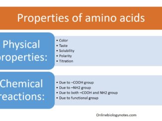 Properties of amino acids: physical and chemical