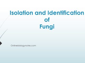 Methods of Isolation and Identification of Fungi from soil and clinical specimens