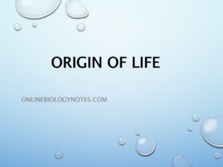 Theories of origin of life on Earth