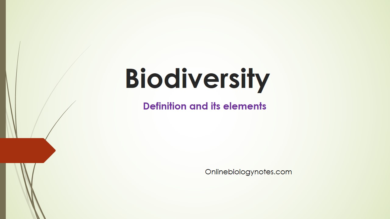 Biodiversity: Definition and Parts of Biodiversity ...